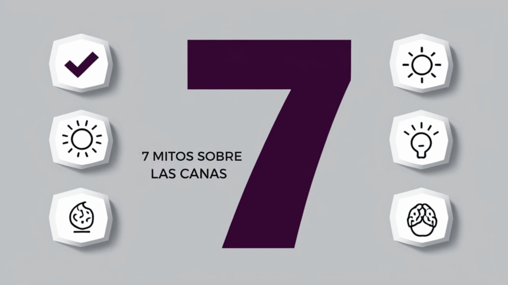 7 Mitos sobre el Cabello Canoso (Que la Ciencia ha Desmentido)