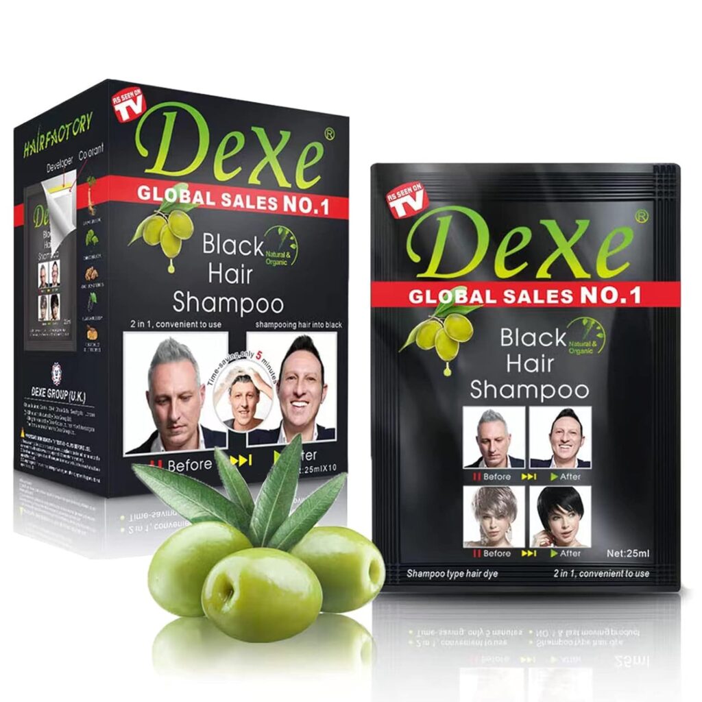 Dexe Black Hair Shampoo – La Solucion Rapida y Mas Economica