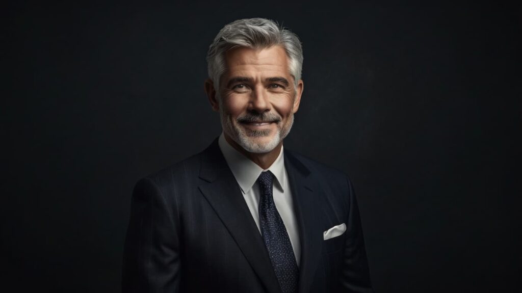 celebridades con canas_George Clooney El Rey del Silver Fox